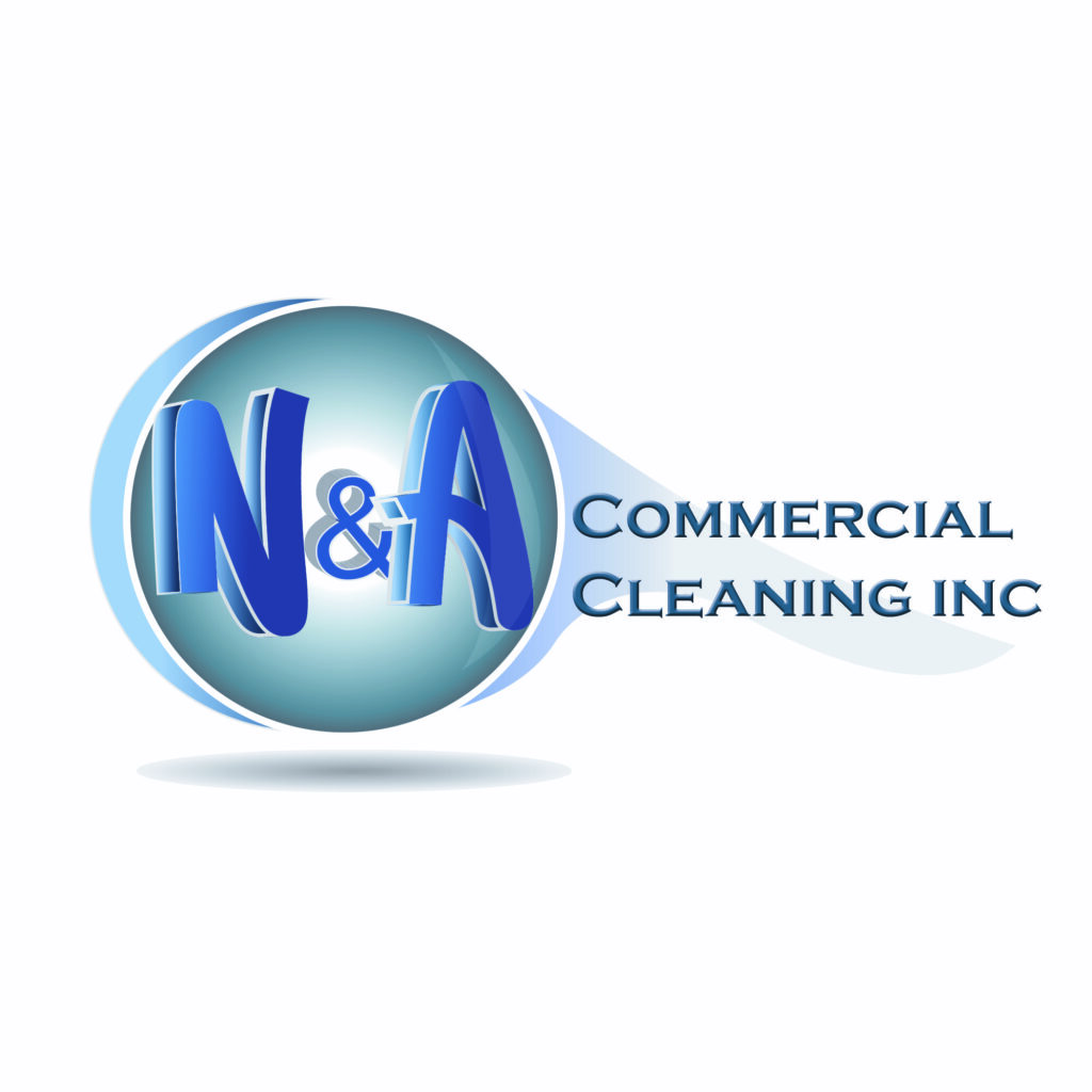n & a commercial cleaning logo